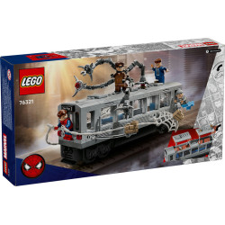 LEGO Marvel Spider-Man vs. Doc Ock Subway Train Scene 76321
