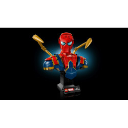 LEGO Marvel Iron Spider-Man Bust Avengers Building Set 76326