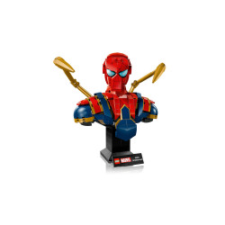 LEGO Marvel Iron Spider-Man Bust Avengers Building Set 76326