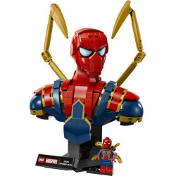 LEGO Marvel Iron Spider-Man Bust Avengers Building Set 76326