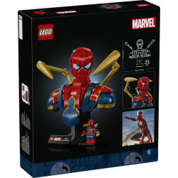 LEGO Marvel Iron Spider-Man Bust Avengers Building Set 76326