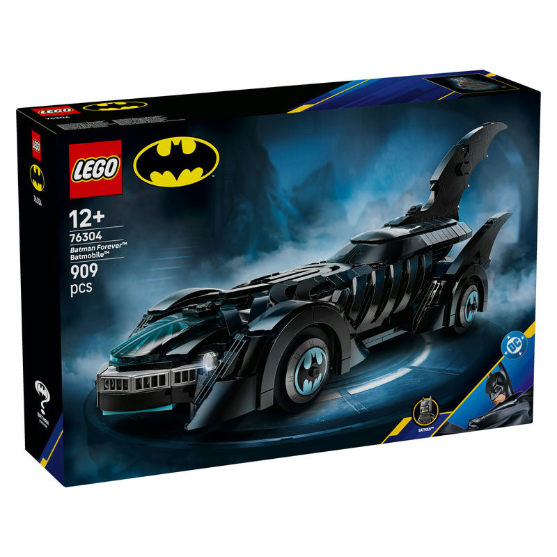LEGO DC Batman Forever Batmobile Toy Car for Kids 76304