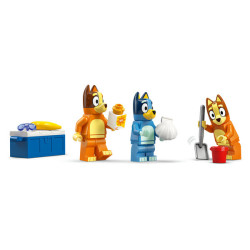 LEGO Bluey: Bluey’s Beach & Family Car Trip Toy Set 11202