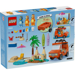 LEGO Bluey: Bluey’s Beach & Family Car Trip Toy Set 11202