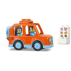 LEGO DUPLO Bluey Ice Cream Trip with Bluey Toddler Toy 10458