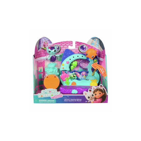 Gabby's Dollhouse The Movie-  Aquarium Balcony Playset