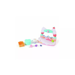 Gabby's Dollhouse The Movie- Cakey Cat's Sweet Treat Balcony Playset