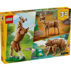 LEGO Creator 3in1 Beautiful Horse, Toy Animals Set 31166
