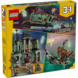 LEGO Creator 3in1 Haunted Mansion House Building Toy 31167