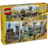 LEGO Creator 3in1 Medieval Horse Knight Castle Toy 31168