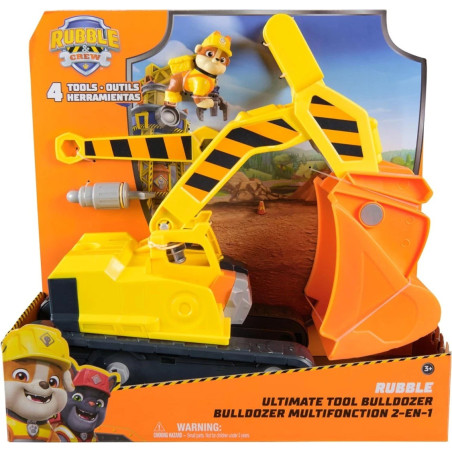 Paw Patrol Rubble & Crew Rubble's Ultimate Tool Bulldozer