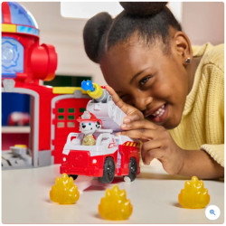 Paw Patrol Fire Rescue Command Centre with Marshall Figure Playset