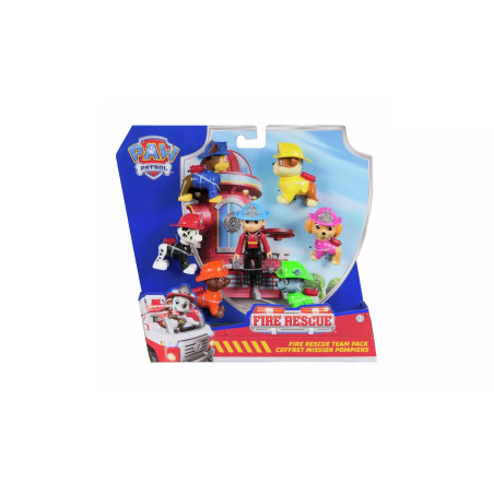 Paw Patrol Fire Rescue Team Pack Figure Gift Set