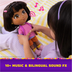 Dora, Sing & Explore Dora Doll with Music, Sound Effects
