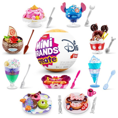 Mini Brands Disney Create Snacks Mystery Capsule by ZURU