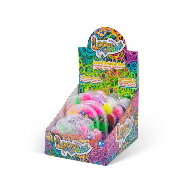 Loom Bands Loom Twister Set 350 Bands Assortment