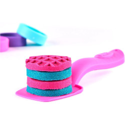 Kinetic Sand Unicorn Bake Shoppe, Make Shimmery Treats! 1lb of Sand