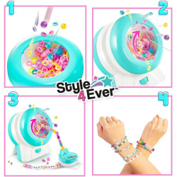 Style 4 Ever Magic Spinner Bracelets, DIY Friendship Bracelets