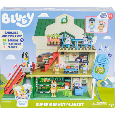 Bluey Supermarket Playset