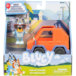 Bluey 4WD Car with Bluey