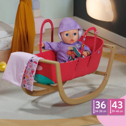 Baby Born 3-In-1 Bassinet With Rocking Stand