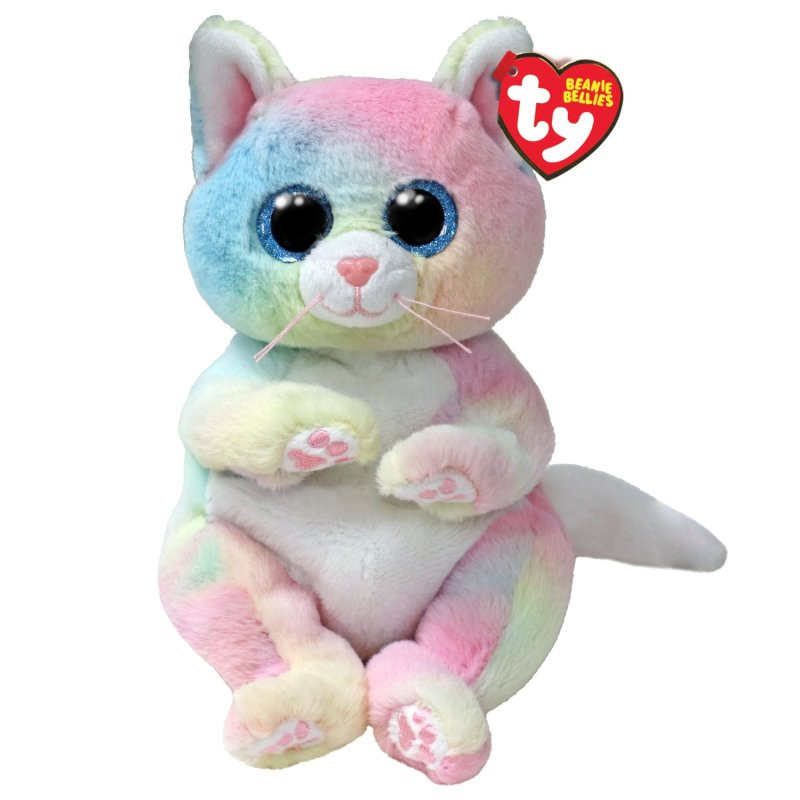 Ty Beanie Boo's JENNI CAT - BEANIE BELLIES Soft Plush Toys