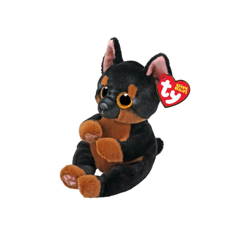 Ty Beanie Boo's FRITZ DOG - BEANIE BELLIES Soft Plush Toys