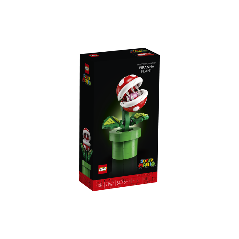 LEGO Super Mario Piranha Plant Figure Set for Adults 71426