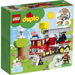 LEGO DUPLO Fire Engine Toy for Toddlers Aged 2+ 10969
