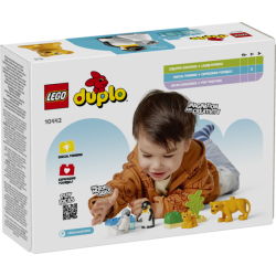 LEGO DUPLO Wild Animal Families: Penguins & Lions Set 10442