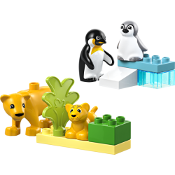 LEGO DUPLO Wild Animal Families: Penguins & Lions Set 10442