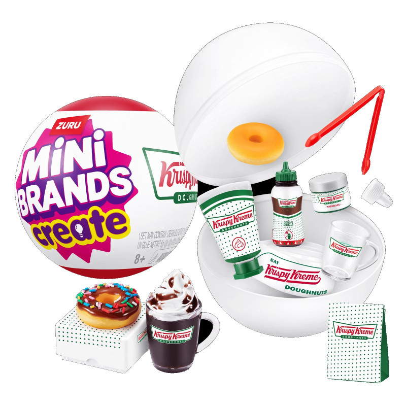 Mini Brands by ZURU Krispy Kreme Doughnut Assortment