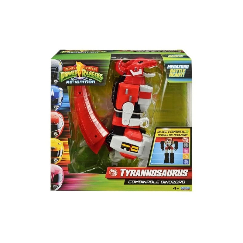 Power Rangers Mighty Morphin Re-Ignition - Tyrannosaurus Deluxe Combinable Dinozord