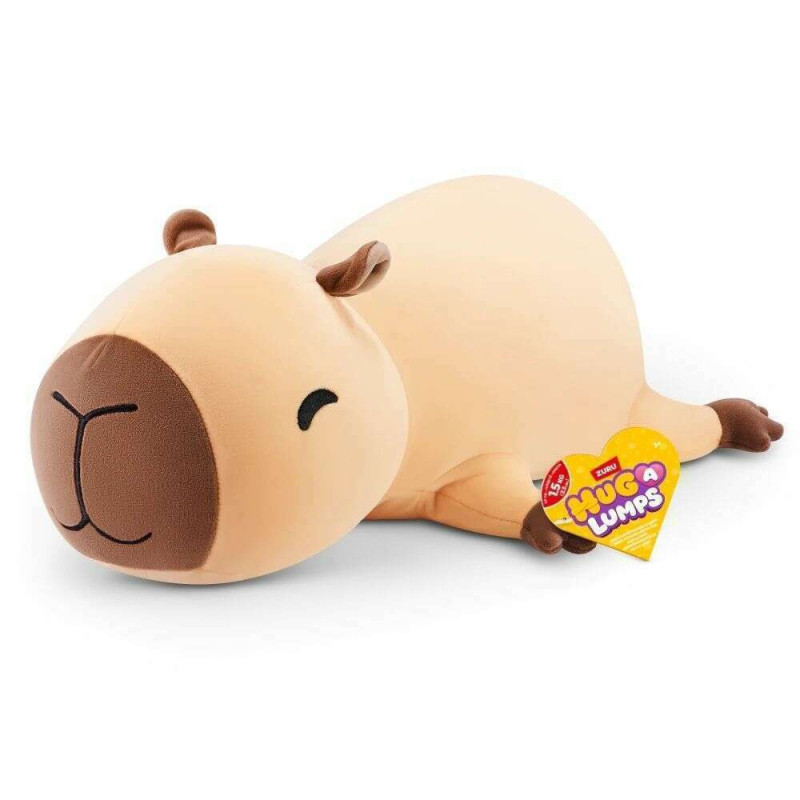Hug-A-Lumps Connie the Capybara Weighted Plush Soft Toy Zuru