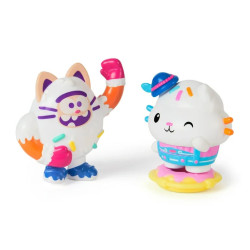 Gabby’s Dollhouse- The Movie 2 Pack Figure- Cakey Cat & Cookie Bobby