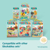 Melissa & Doug Blockables Woodland Friends Snap And Play