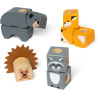 Melissa & Doug Blockables Woodland Friends Snap And Play
