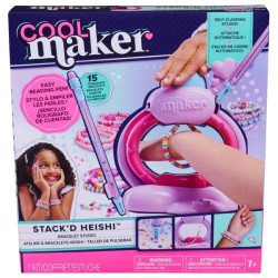 Cool Maker Stack'd Heishi Bracelet Studio Bracelet Making Arts and Crafts Kit