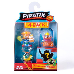 Piratix Adventure World Golden Series 4 Pack Figure Set (Assortment)