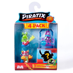 Piratix Adventure World Golden Series 4 Pack Figure Set (Assortment)