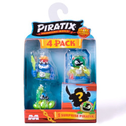 Piratix Adventure World Golden Series 4 Pack Figure Set (Assortment)