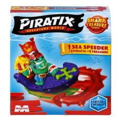 Piratix Shark Treasure Series: Sea Speeder Vehicle (Assortment)