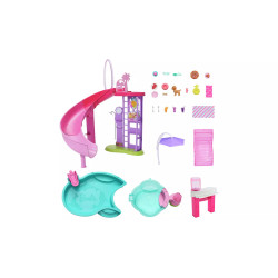 Barbie Dream Pool Playset with 6 Play Areas