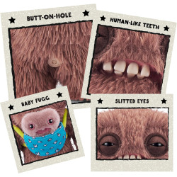 Fuggler Funny Ugly Monster Mini Rascals Double Trouble Squidge Plush Soft Toy