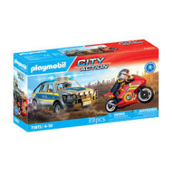 Playmobil 71875 City Action Police Chase with Pick-Up Truck