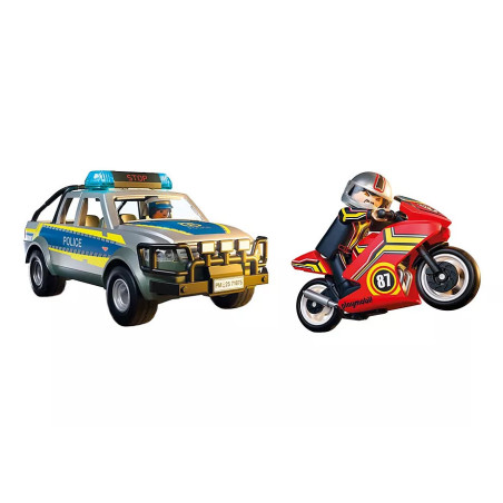 Playmobil 71875 City Action Police Chase with Pick-Up Truck