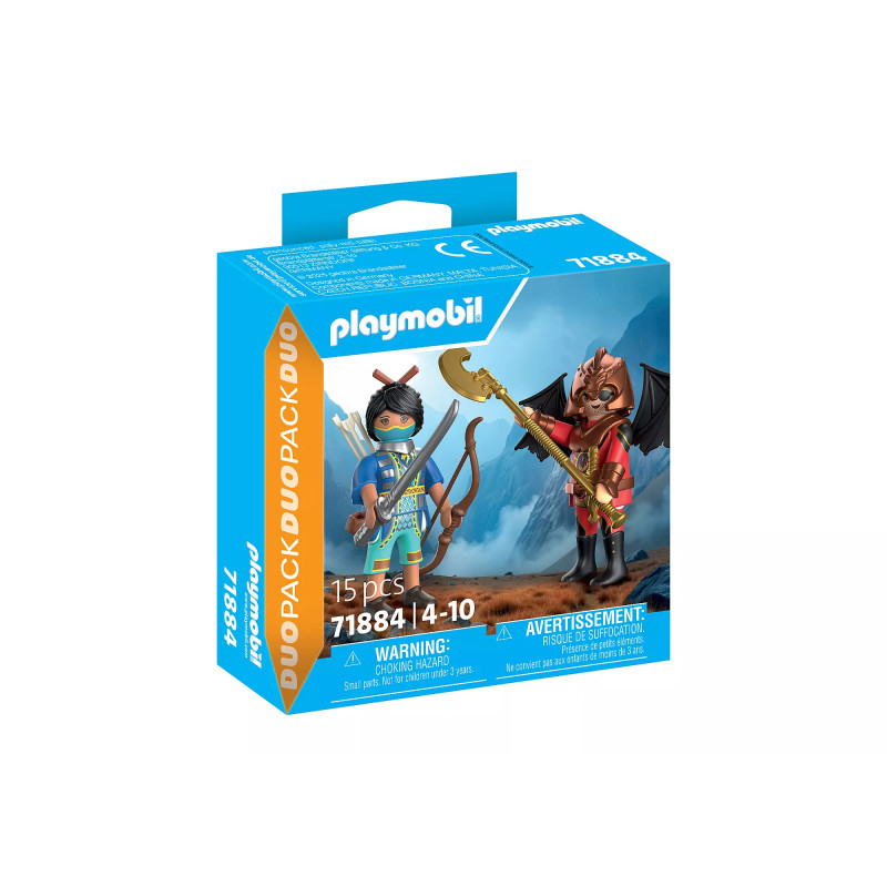 Playmobil Duel Novelmore vs. Burnham Warriors Duo Pack 71884
