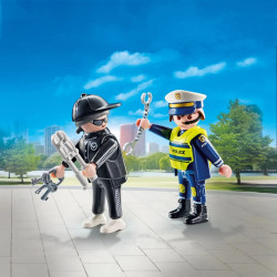 Playmobil Policeman And Burglar Duo Pack 71804