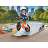 Playmobil My Life: Skateboarder With Ramp 71798