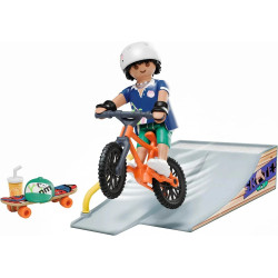 Playmobil My Life: Skateboarder With Ramp 71798